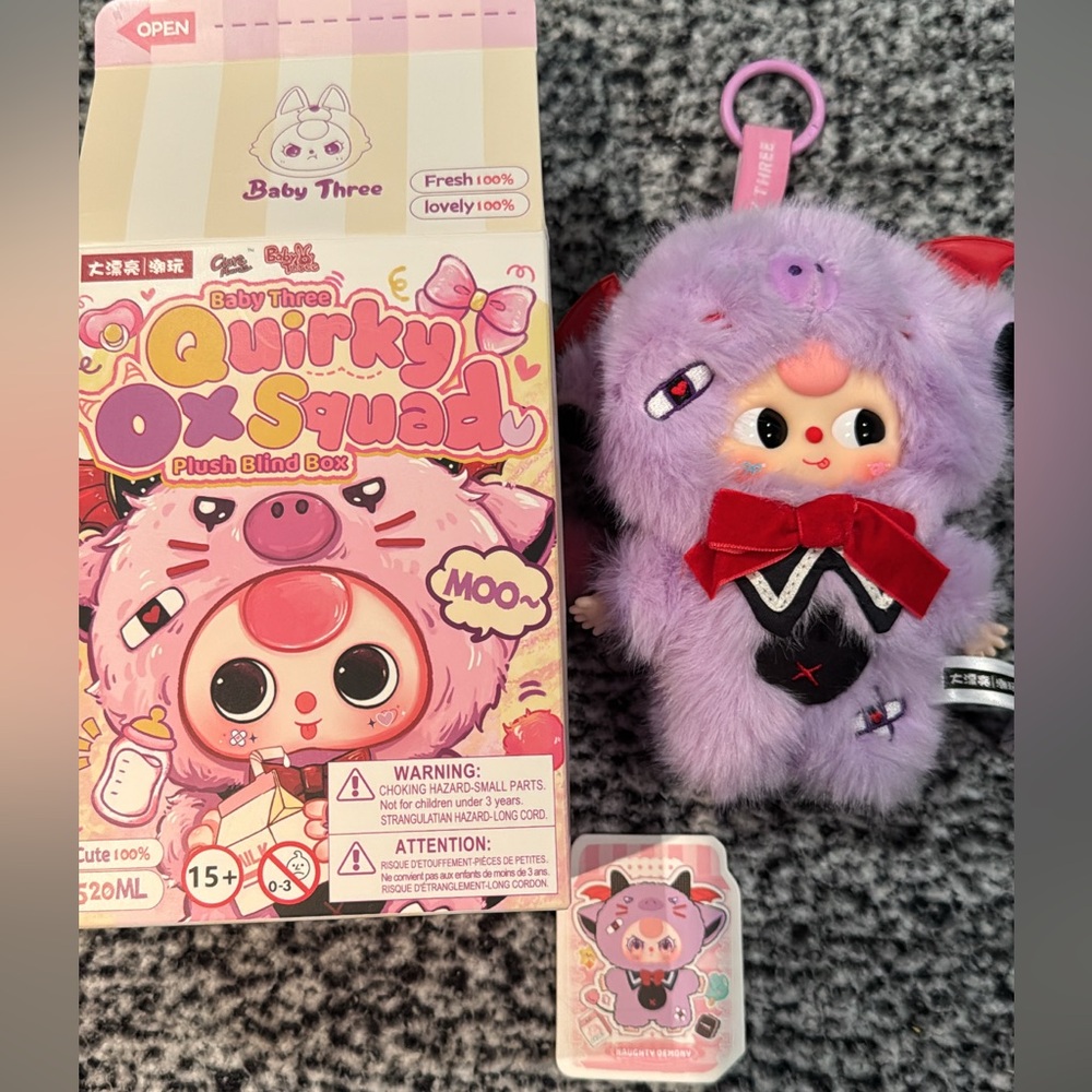 Baby three Quirky Ox Squad- Naughty Demon